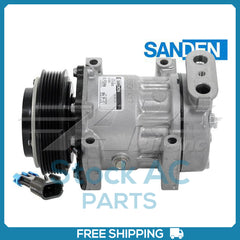 New Compressor for OE Sanden SD7H15SPHD  125mm 6 Groove SHD Clutch 12V