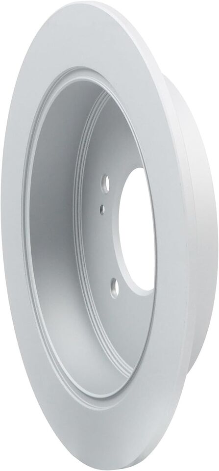 New Rear Coated Solid Disc Brake Rotor Fits Hyundai Tucson, Sportage