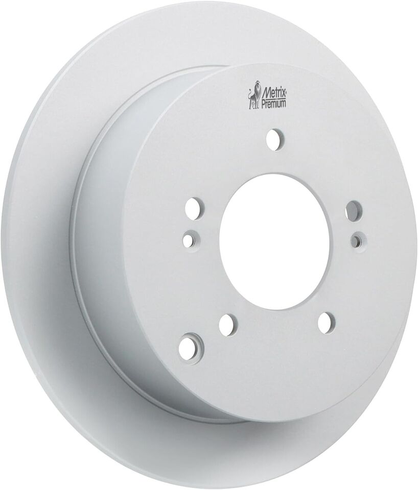 New Rear Coated Solid Disc Brake Rotor Fits Hyundai Tucson, Sportage