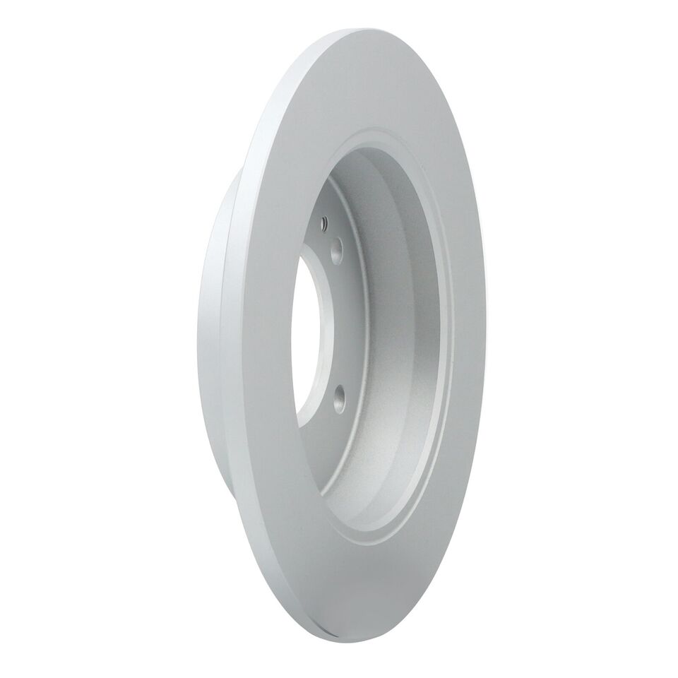 New Rear Coated Solid Disc Brake Rotor Fits Hyundai Elantra, Kia Rio