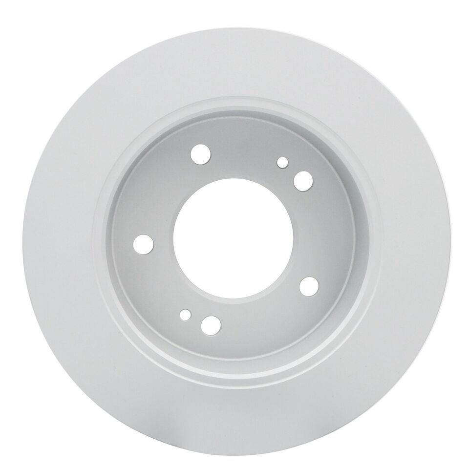 New Rear Coated Solid Disc Brake Rotor Fits Hyundai Elantra, Kia Rio