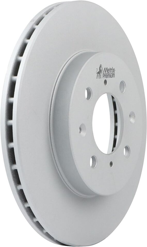 New Front Coated Vented Disc Brake Rotor Fits Honda Fit, Insight