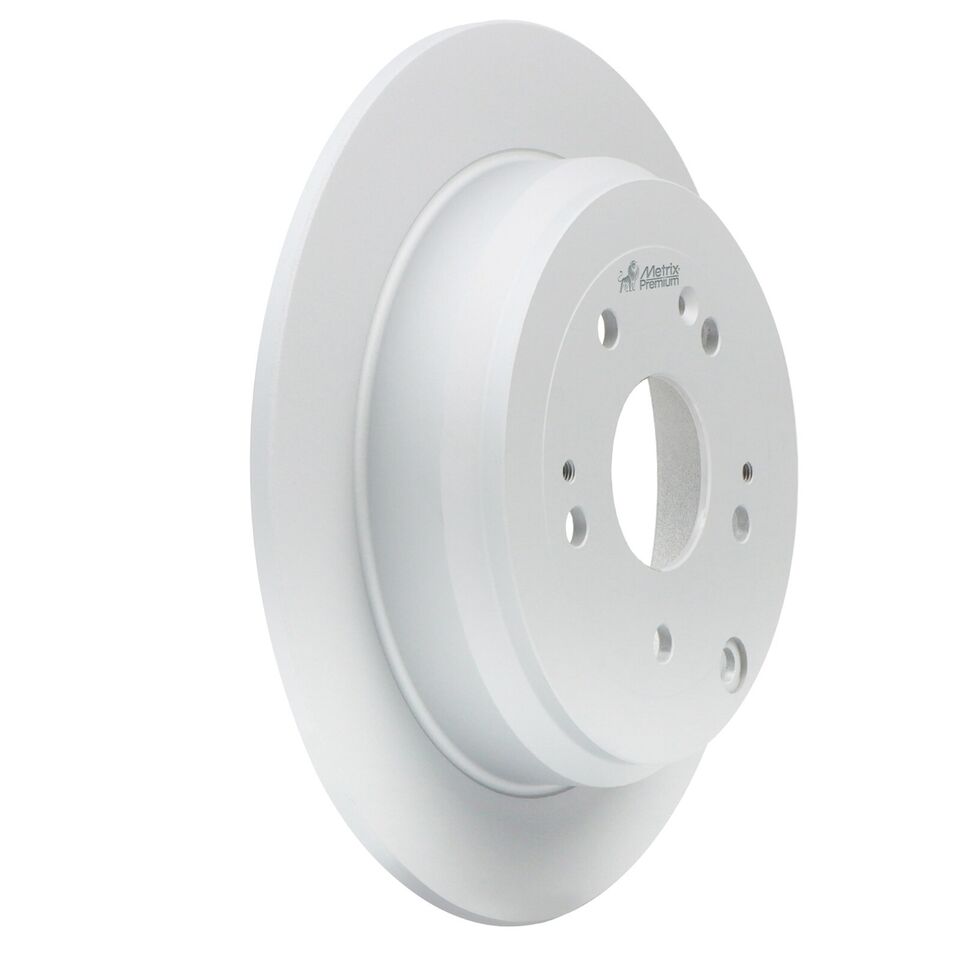 New Rear Coated Solid Disc Brake Rotor Fits Honda CR-V, Acura RDX