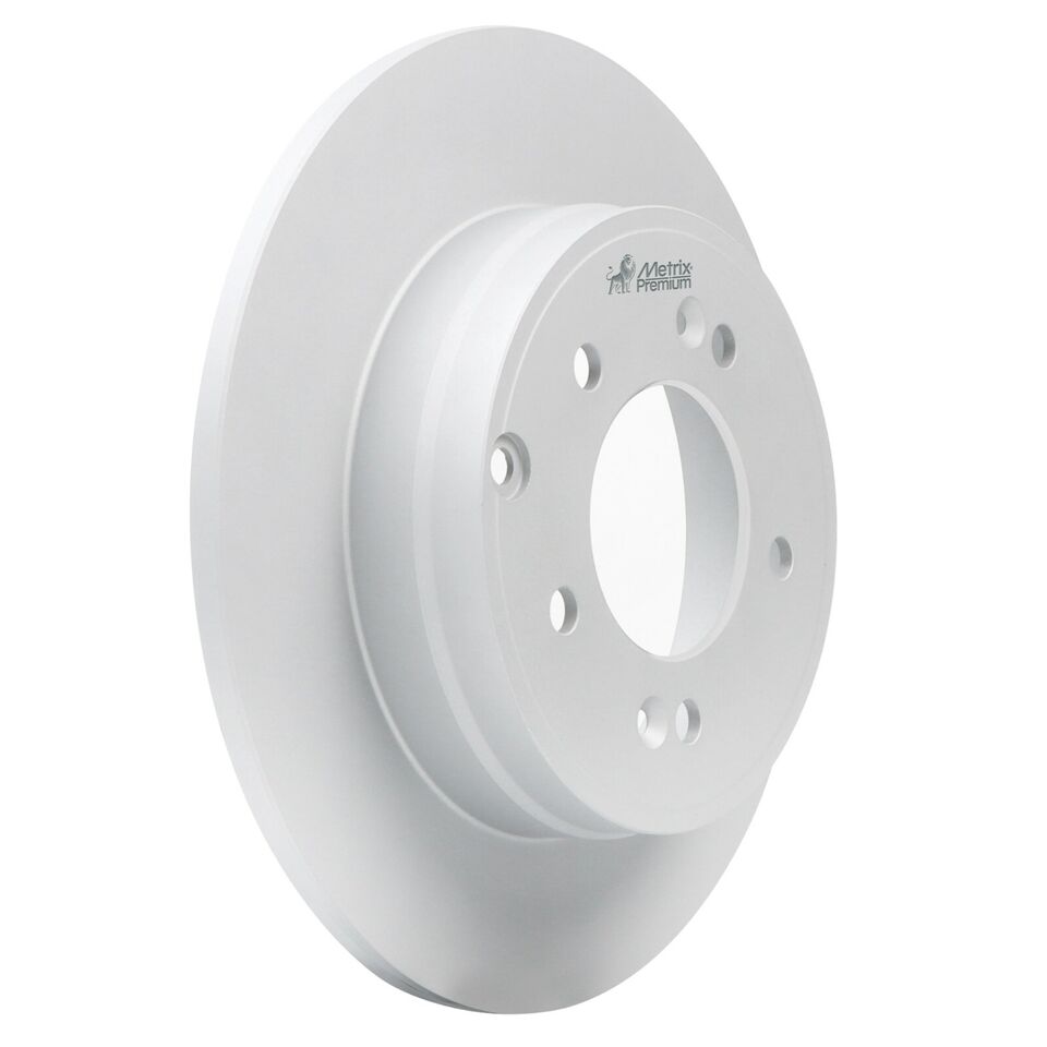 New Rear Coated Solid Disc Brake Rotor Fits Hyundai Sonata Kia Optima