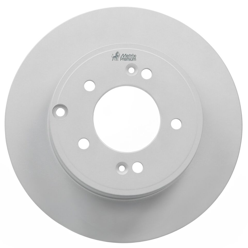 New Rear Coated Solid Disc Brake Rotor Fits Hyundai Sonata Kia Optima