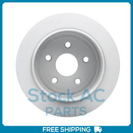 New Rear Coated Solid Disc Brake Rotor Fits Jeep Wrangler Wrangler JK