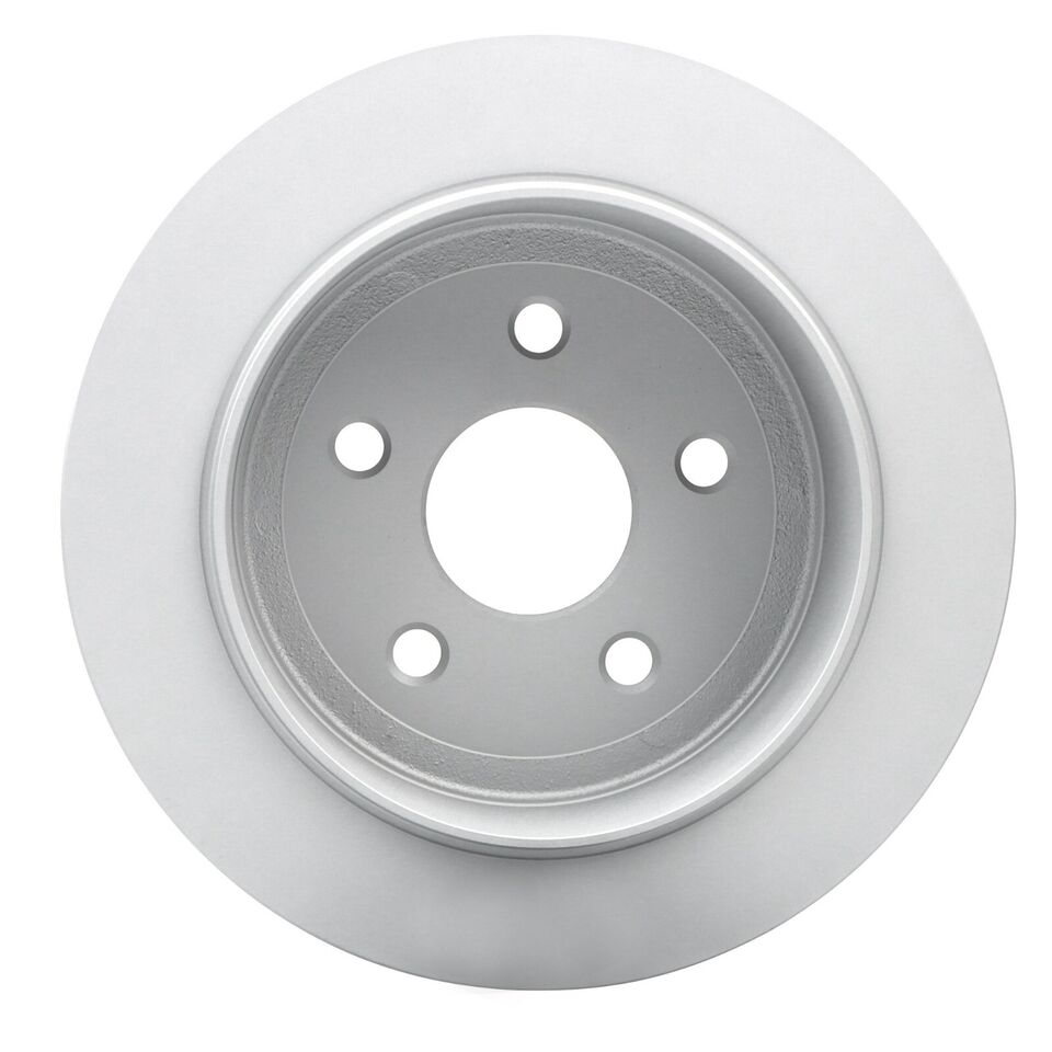 New Rear Coated Solid Disc Brake Rotor Fits Jeep Wrangler Wrangler JK