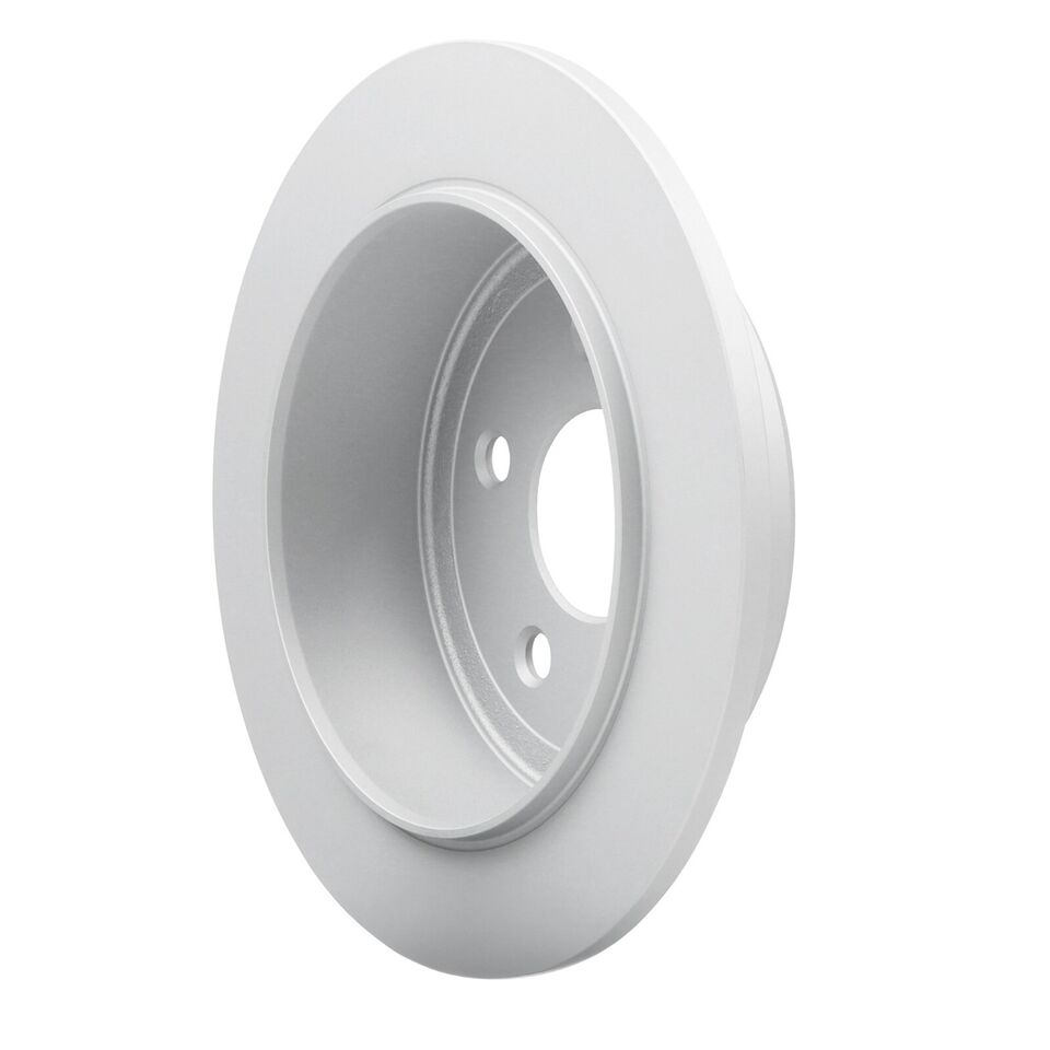 New Rear Coated Solid Disc Brake Rotor Fits Jeep Wrangler Wrangler JK