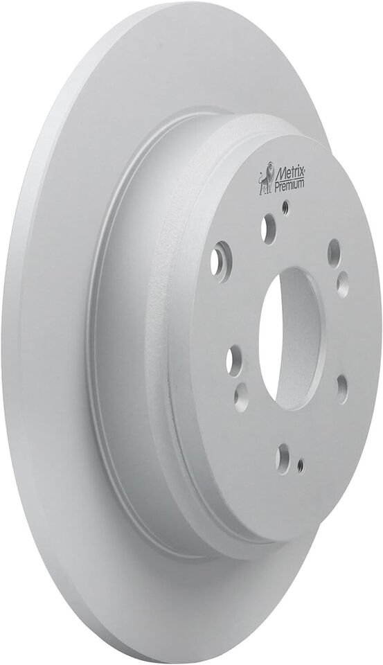 New Rear Coated Solid Disc Brake Rotor Fits Honda Odyssey, Acura MDX