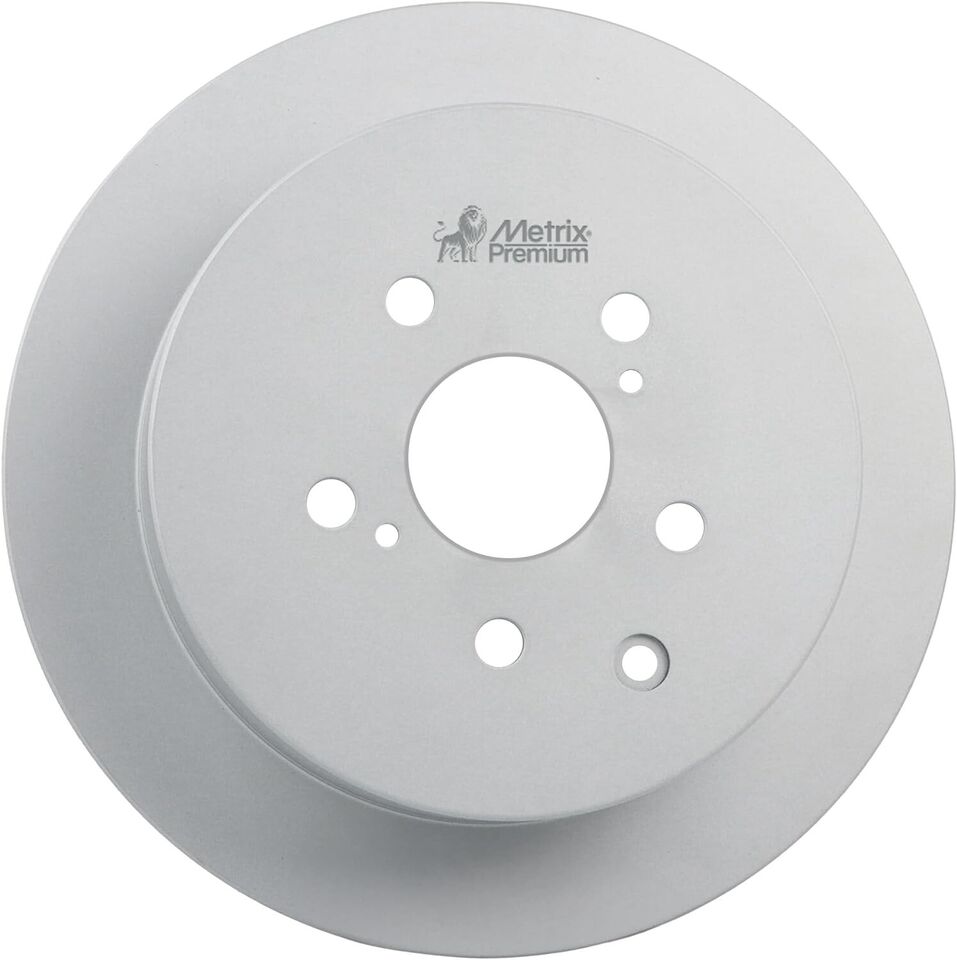 New Rear Coated Solid Disc Brake Rotor Fits Toyota Highlander, Sienna