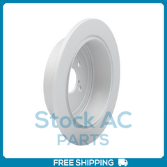 New Rear Coated Solid Disc Brake Rotor Fits Subaru BRZ, Legacy
