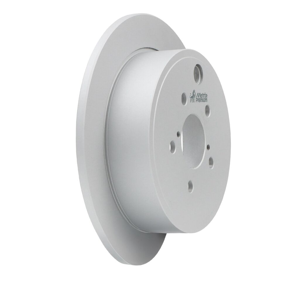 New Rear Coated Solid Disc Brake Rotor Fits Subaru BRZ, Legacy