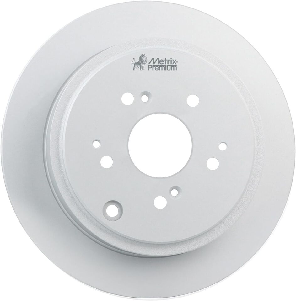 New Rear Coated Solid Disc Brake Rotor Fits Honda Pilot, Acura MDX