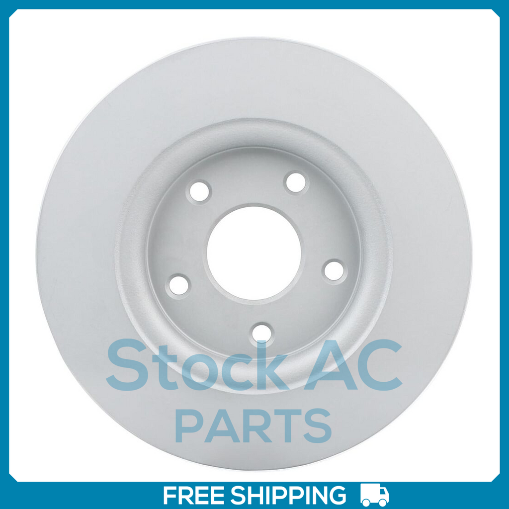 New Rear Coated Solid Disc Brake Rotor Fits Lexus RX350, RX400h