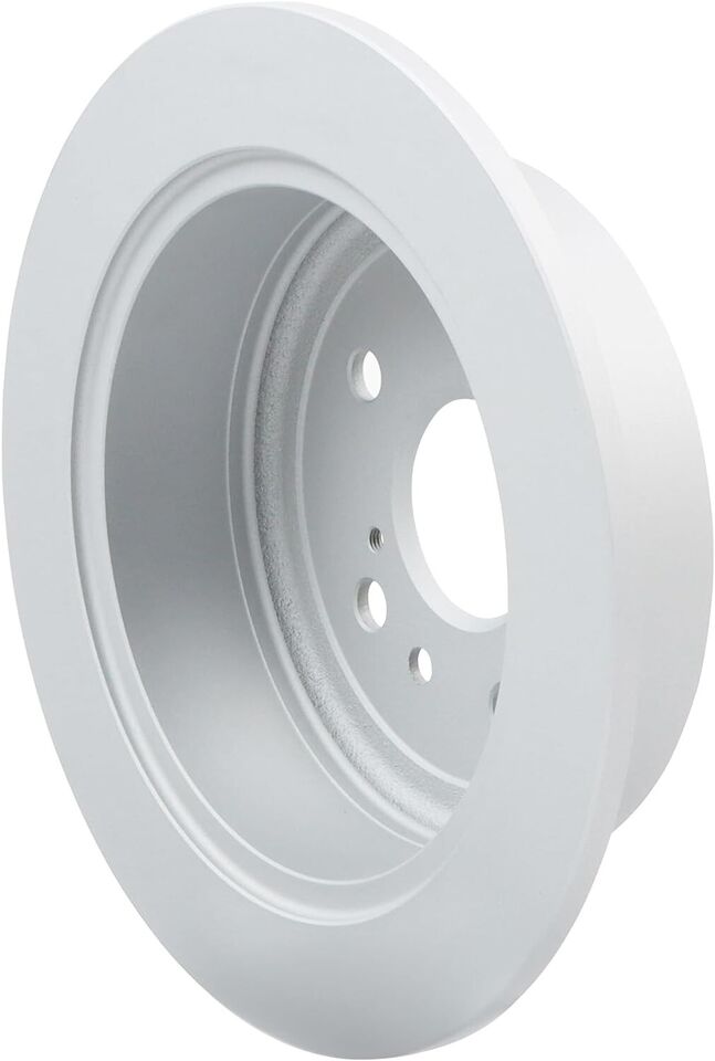 New Rear Coated Solid Disc Brake Rotor Fits Lexus RX350, RX400h