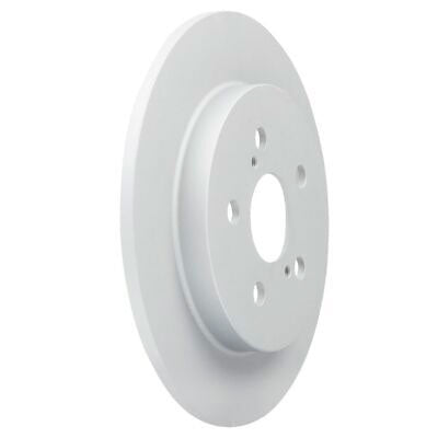 New Rear Coated Solid Disc Brake Rotor Fits Toyota Prius AWD-e