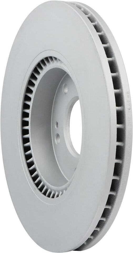 New Front Coated Vented Disc Brake Rotor Fits Kia Optima, Tucson