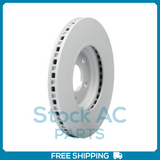 New Front Coated Vented Disc Brake Rotor Fits Chevrolet HHR, Saturn