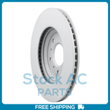 New Front Coated Vented Disc Brake Rotor Fits Chevrolet Impala, Buick