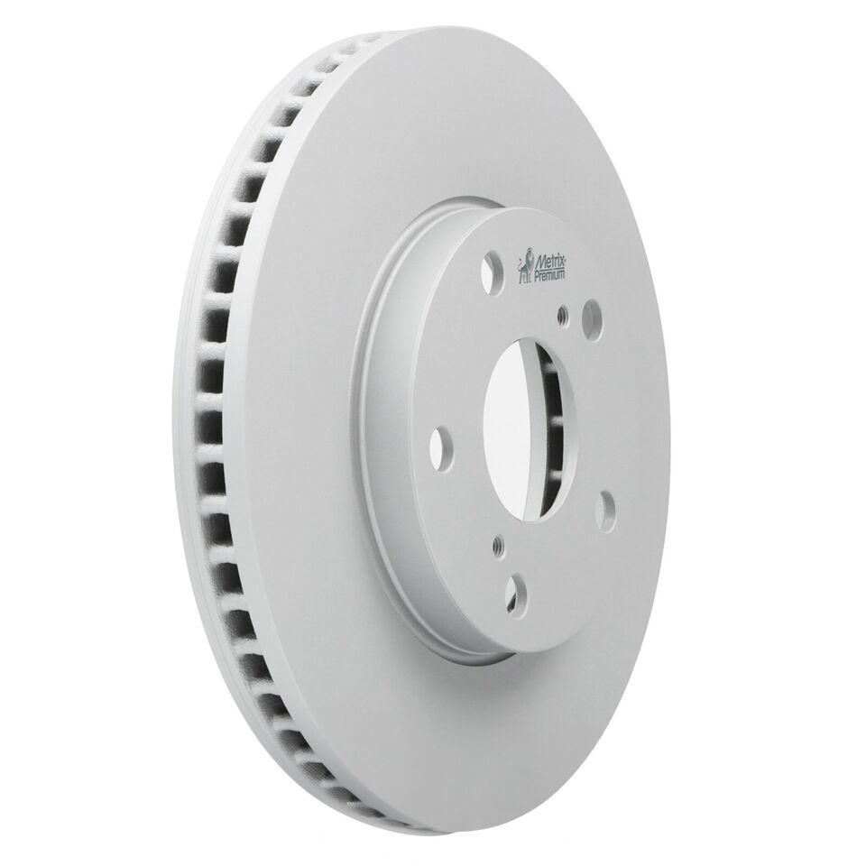 New Front Coated Vented Disc Brake Rotor Fits Toyota Camry, Avalon