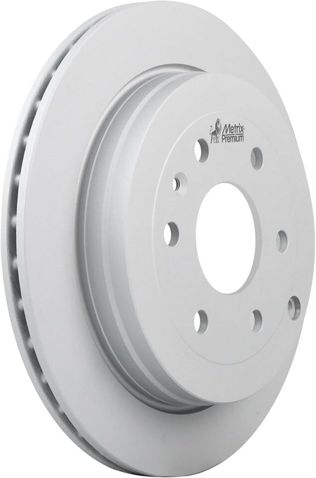 New Rear Coated Vented Disc Brake Rotor Fits Buick Enclave, Chevrolet