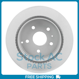 New Rear Coated Vented Disc Brake Rotor Fits Chevrolet Equinox, GMC