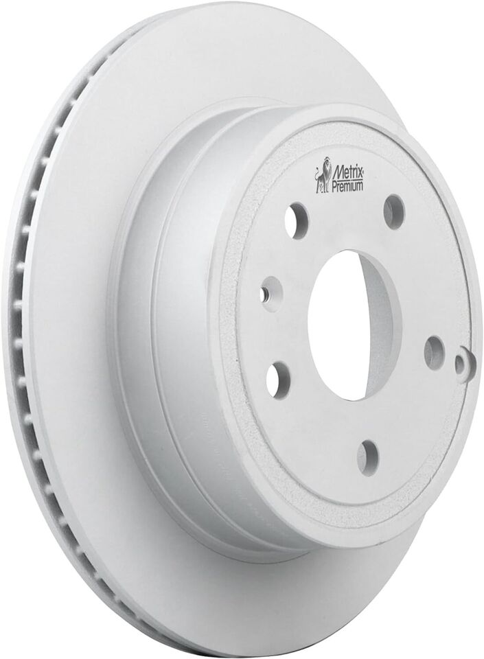 New Rear Coated Vented Disc Brake Rotor Fits Chevrolet Equinox, GMC