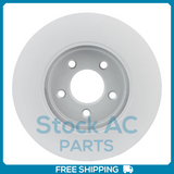 New Front Coated Vented Disc Brake Rotor Fits Nissan Maxima, 370Z