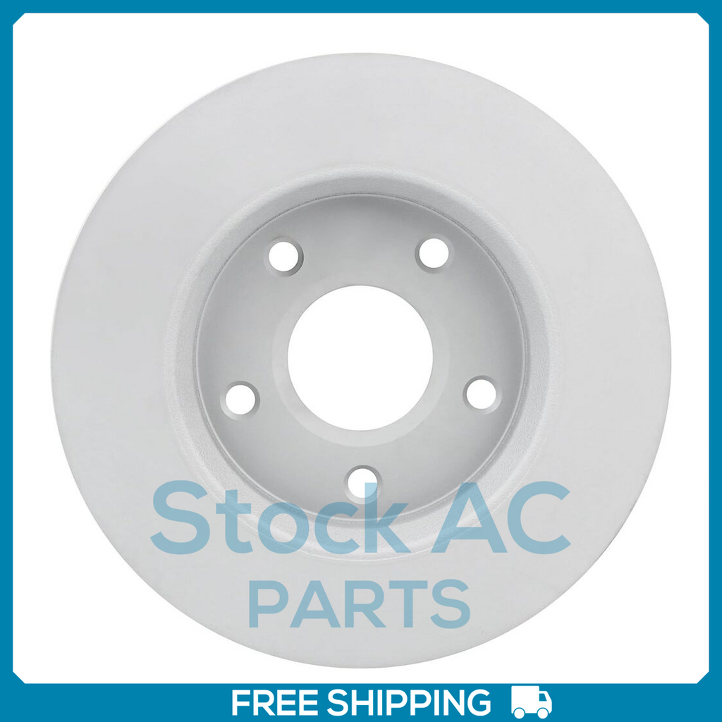 New Front Coated Vented Disc Brake Rotor Fits Dodge Grand Caravan