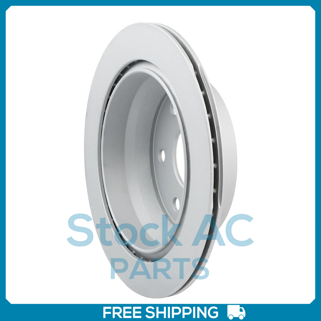 New Rear Coated Vented Brake Rotor Fits Chevrolet Astro, GMC Safari