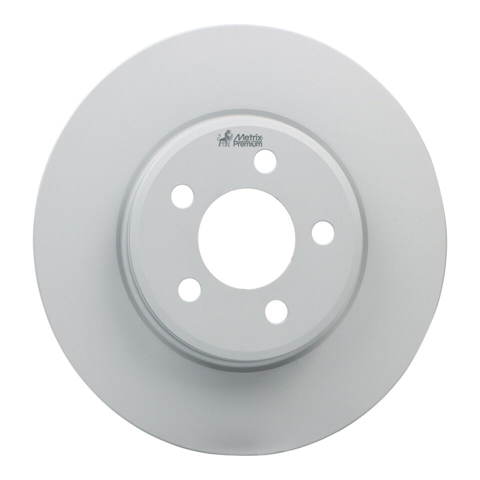 New Front Coated Vented Disc Brake Rotor Fits Dodge Charger, 300