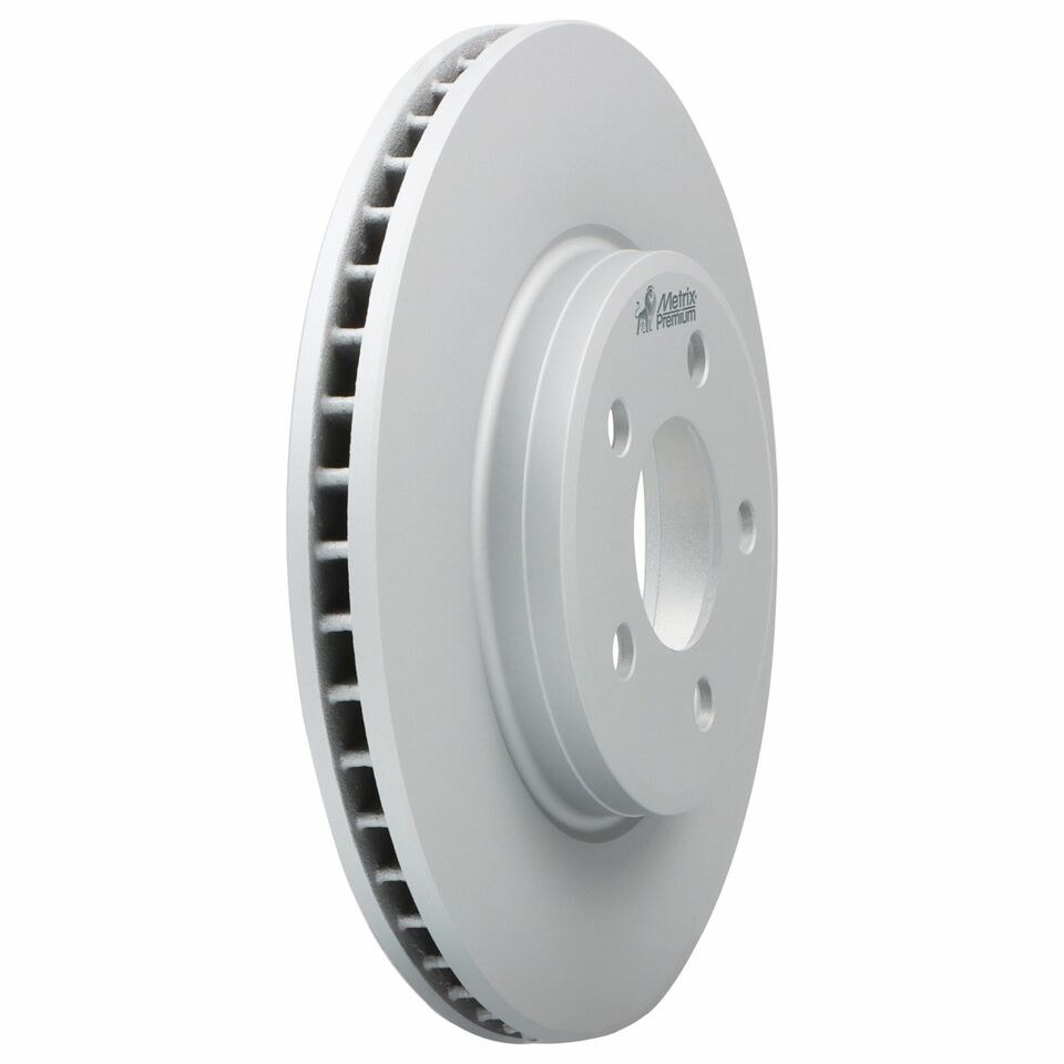 New Front Coated Vented Disc Brake Rotor Fits Dodge Charger, 300