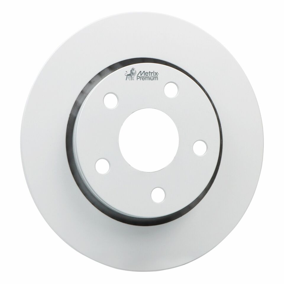 New Front Coated Vented Disc Brake Rotor Fits Jeep Wrangler-JK