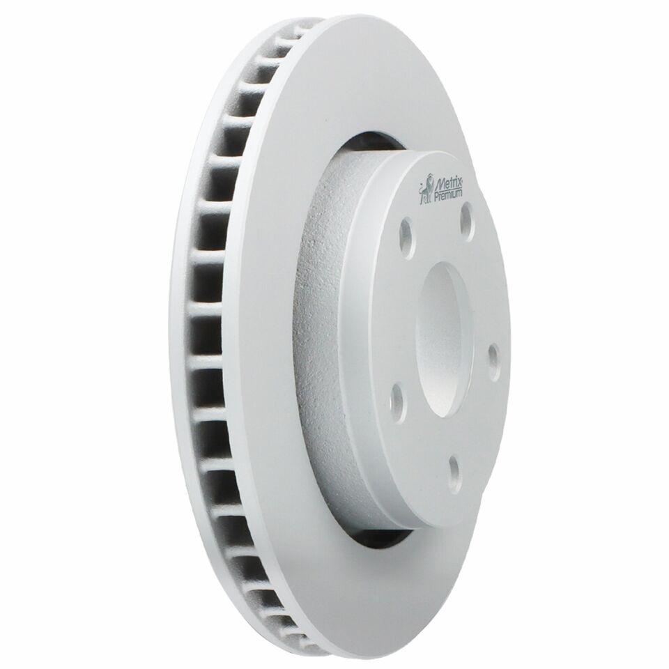 New Front Coated Vented Disc Brake Rotor Fits Jeep Wrangler-JK