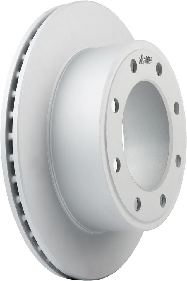 New Rear Coated Vented Disc Brake Rotor Fits Ford F-250 Super Duty