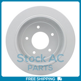 New Rear Coated Solid Disc Brake Rotor Fits Ford Expedition, F-150