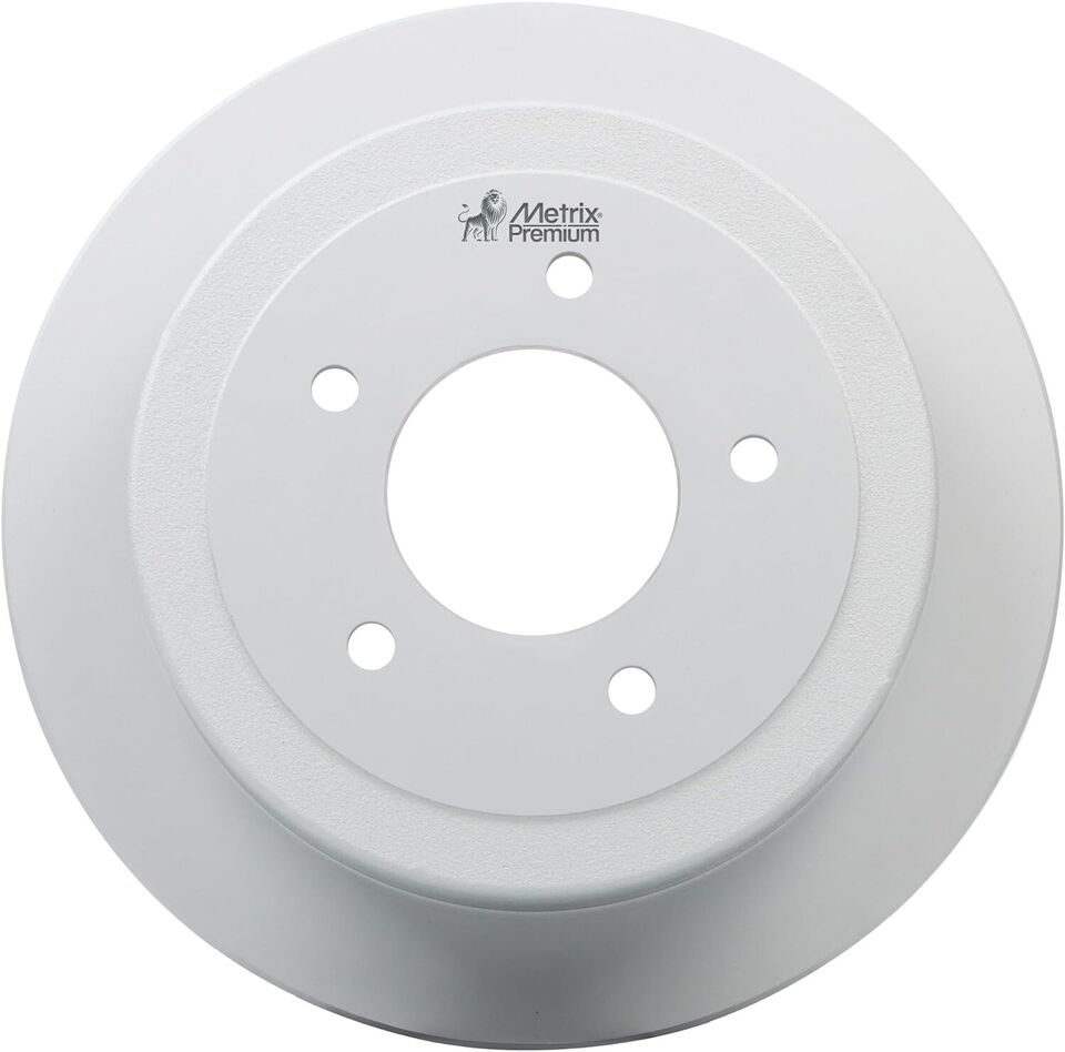 New Rear Coated Solid Disc Brake Rotor Fits Ford Expedition, F-150