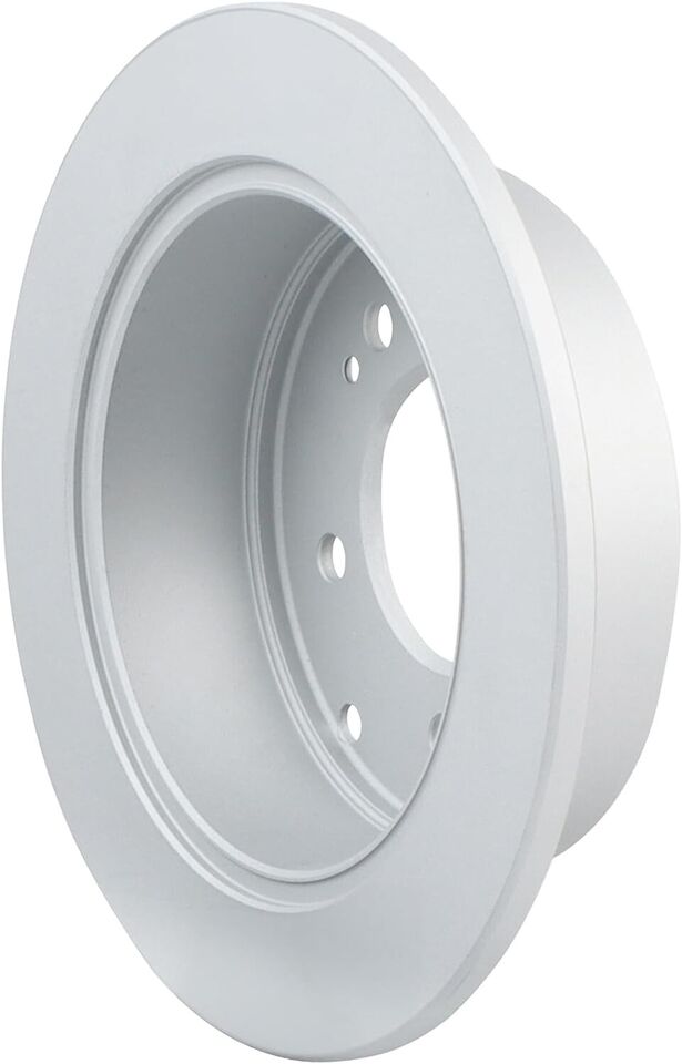 New Rear Coated Solid Disc Brake Rotor Fits Kia Soul, Kia Forte