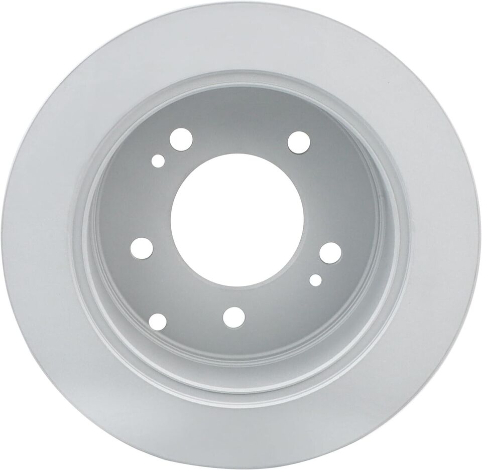 New Rear Coated Solid Disc Brake Rotor Fits Kia Soul, Kia Forte