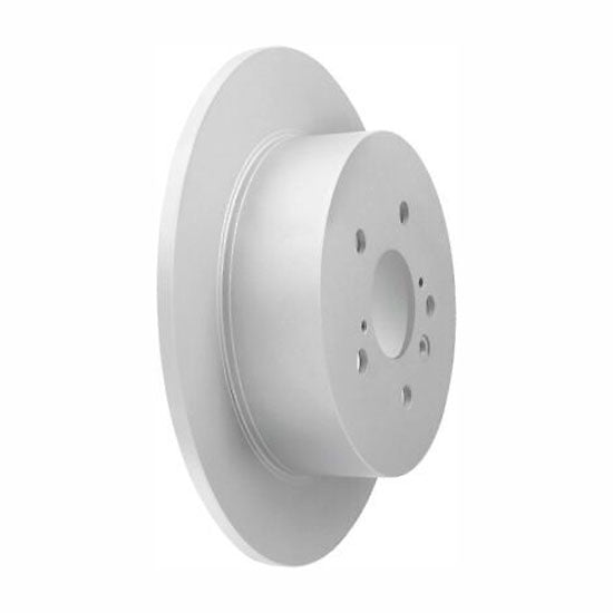 New Rear Coated Solid Disc Brake Rotor Fits Toyota Highlander