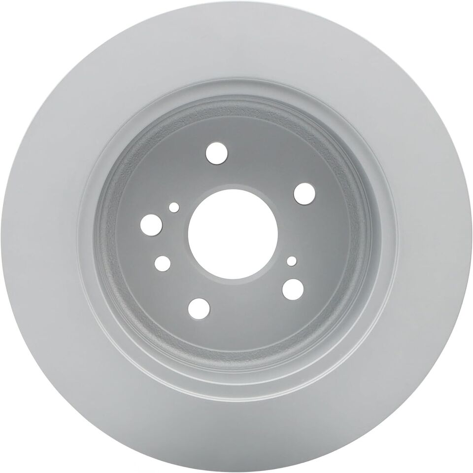 New 2PCS Rear Coated Solid Disc Brake Rotor Fits Toyota Highlander