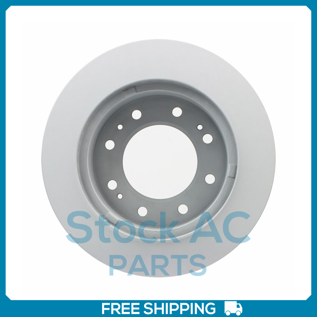 New 2PCS Front Coated Vented Disc Brake Rotor Fits Chevrolet, GMC