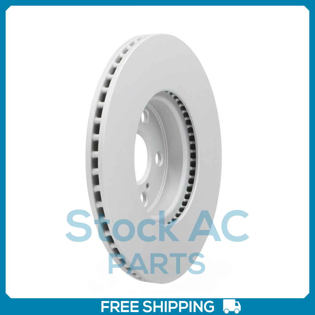 New 2PCS Front Coated Vented Disc Brake Rotor Fits Toyota Matrix