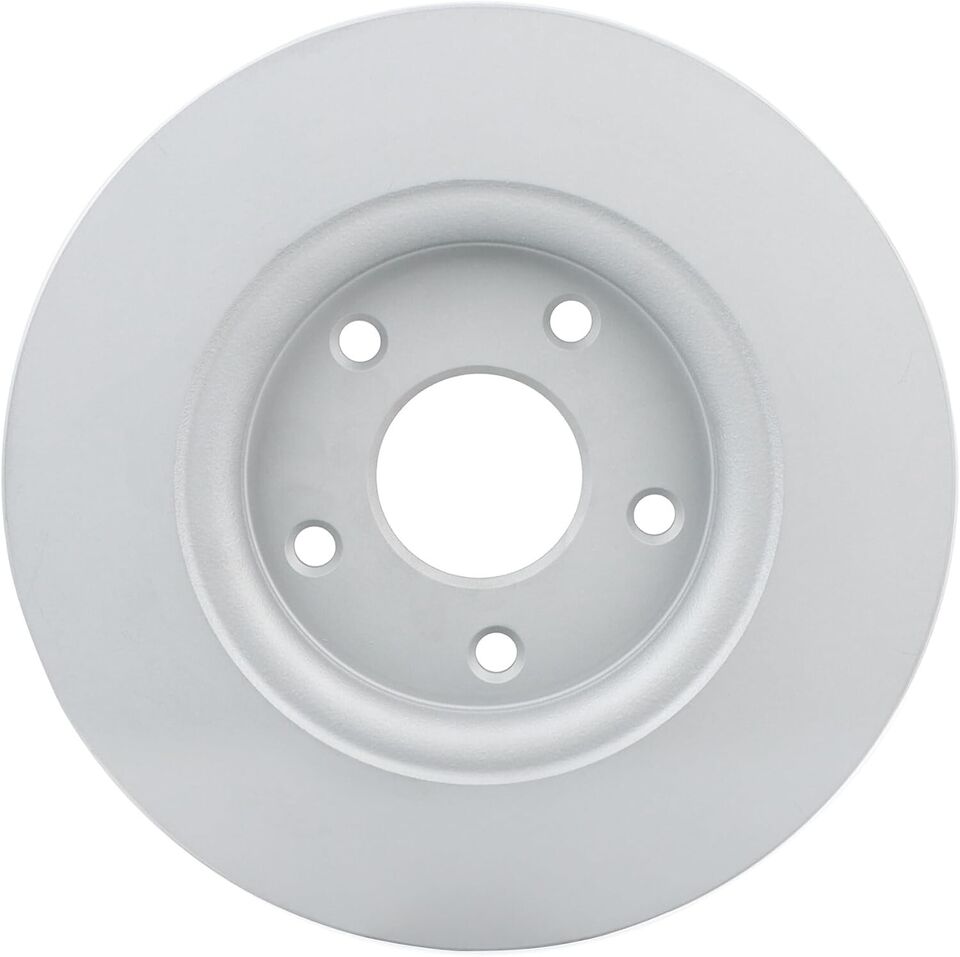 New 2PCS Rear Coated Solid Disc Brake Rotor Fits Lexus RX350, RX400h