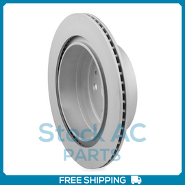 New 2PCS Rear Coated Vented Disc Brake Rotor Fits Chevrolet, Cadillac