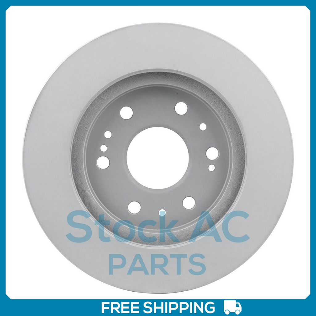 New 2PCS Front Coated Vented Disc Brake Rotor Fits Chevrolet Cadillac