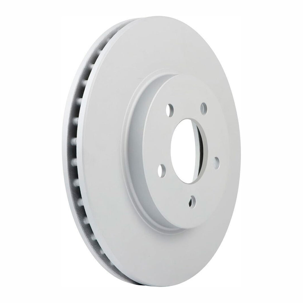 New 2PCS Rear Coated Solid Disc Brake Rotor Fits Dodge Journey, C/V