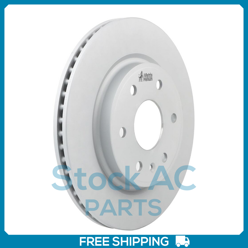 New 2PCS Front/Rear Coated Vented Disc Brake Rotor Fits Buick Enclave