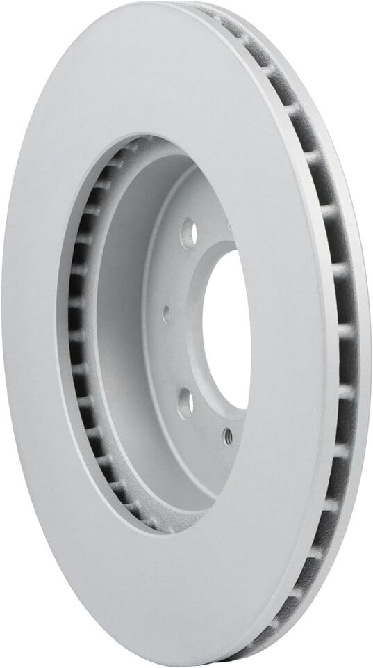 New 2PCS Front Coated Vented Disc Brake Rotor Fits Honda Fit, Insight