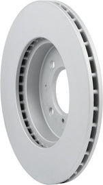 New 2PCS Front Coated Vented Disc Brake Rotor Fits Honda Fit, Insight